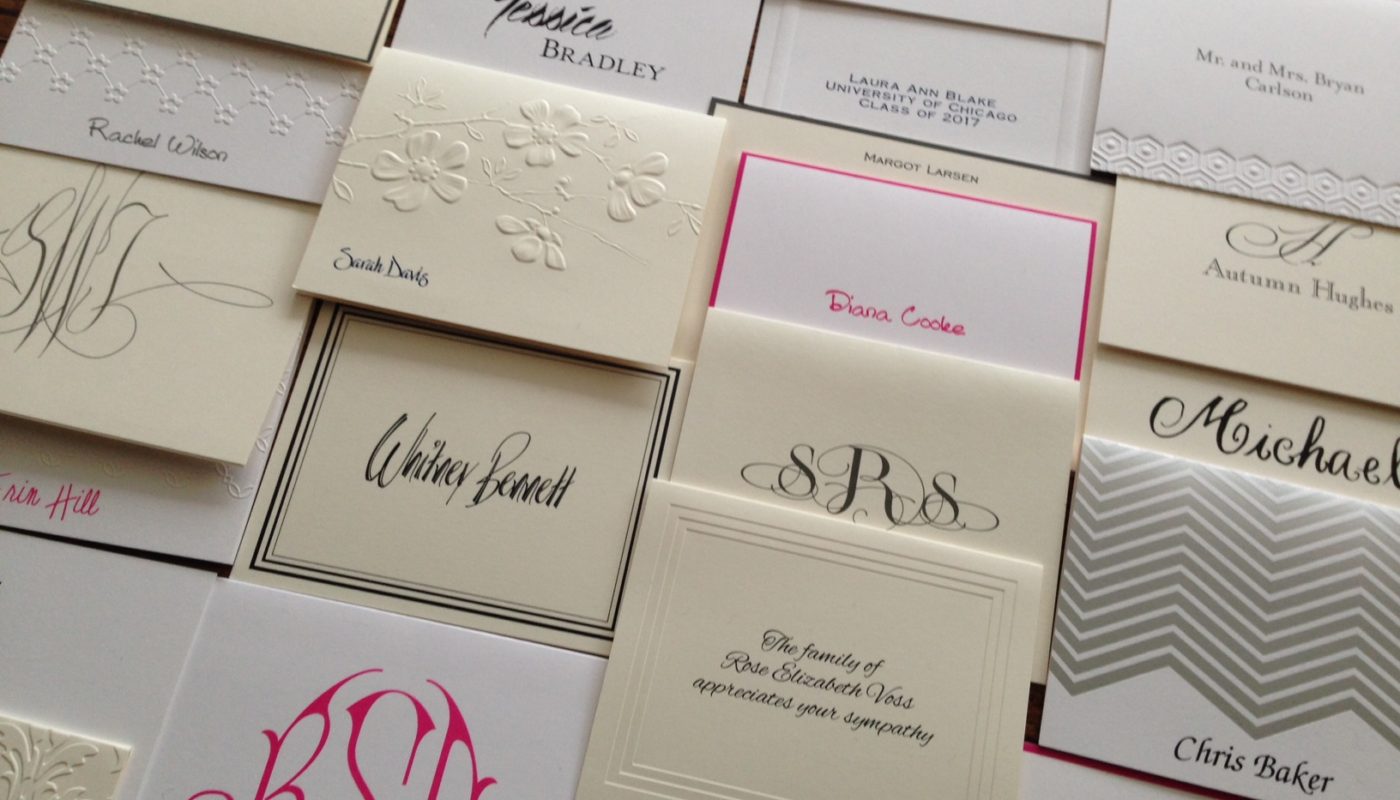 Personalized Stationery