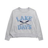 Grey Lake Days Relaxed Sweatshirt