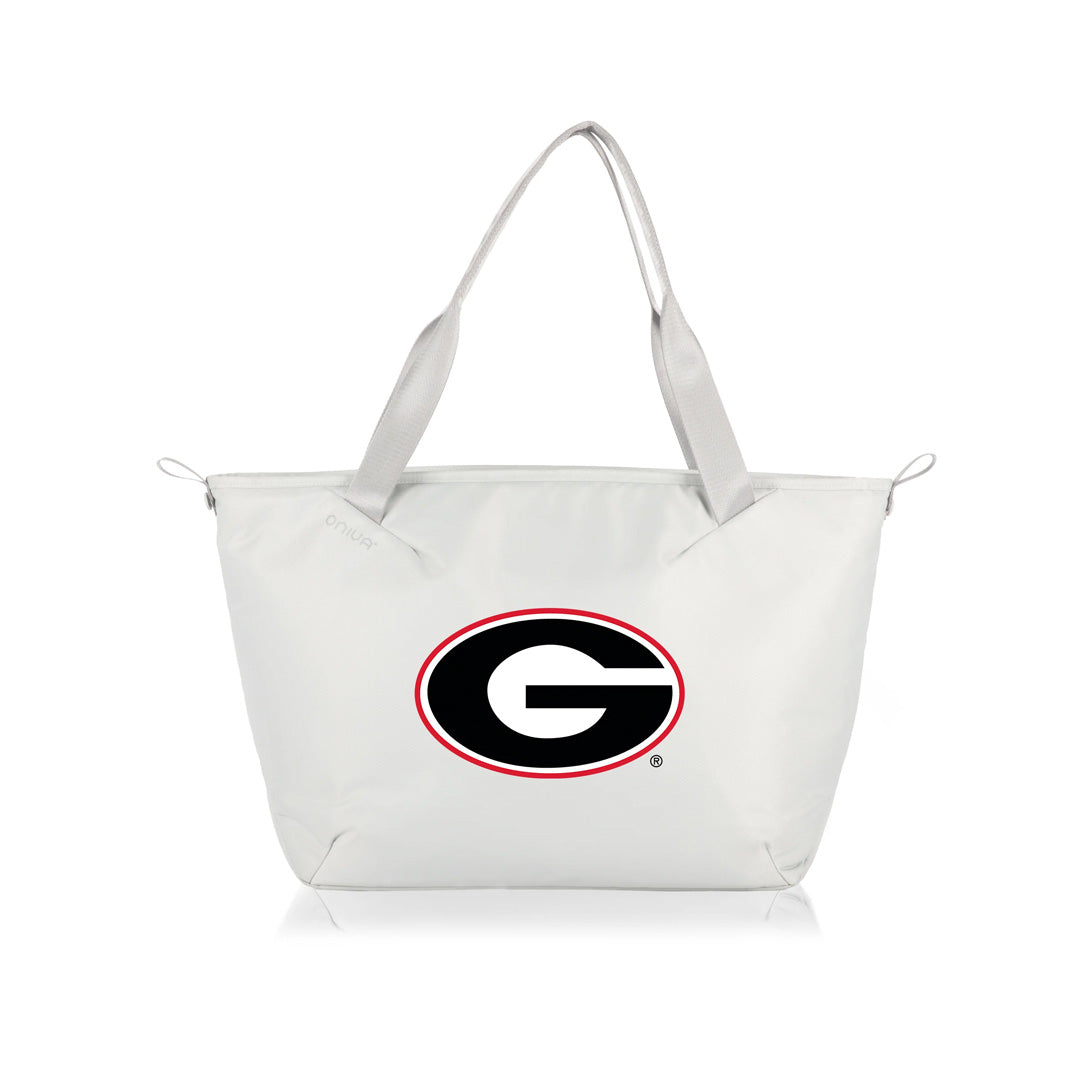 GEORGIA BULLDOGS - TARANA RECYCLED COOLER TOTE BAG