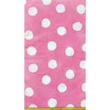 Spot On - Pink Paper Guest Towel Napkins