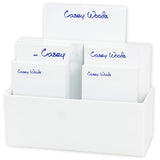 Anthony 7 Tablet Set White With Linen Holder