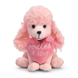Plush Pink Poodle Oodles of Love