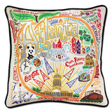 Atlanta Hand-Embroidered Pillow