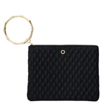 BRACELET POUCH - BLACK CLUTCH BAG