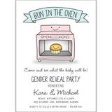 BUN IN THE OVEN INVITATION