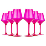 ACRYLIC STEMMED WINE GLASSES