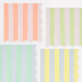Pastel Stripe Large Paper Napkin