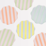 Pastel Stripe Side Plates