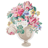 Rococo Floral Vase Paper Plates