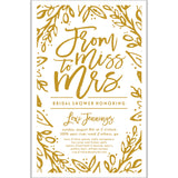 MISS TO MRS INVITATIONS