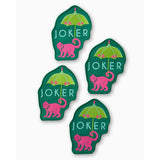 MONKEY JOKER COCKTAIL NAPKINS