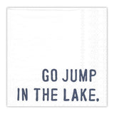 Go Jump in the Lake Paper Beverage Napkins