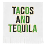 Taco & Tequila Paper Beverage Napkins