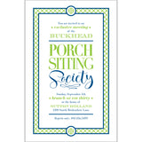 PORCH SITTING INVITATIONS
