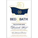 BED BATH INVITATIONS