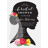 SILHOUETTE BRIDE INVITATIONS