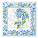 Hydrangea Ribbin Trivet