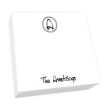 Crest Desk Slab - White